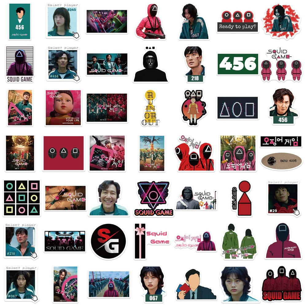 Squid Game Stickers