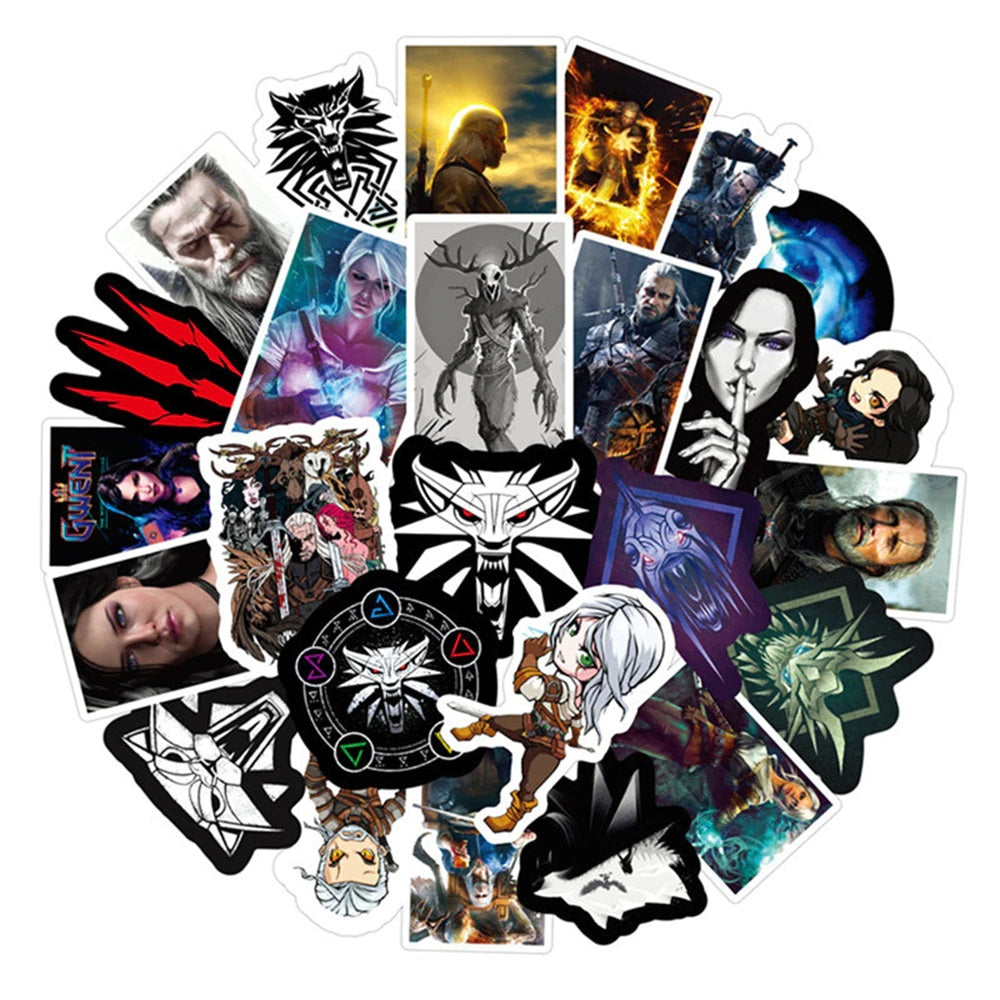 The Witcher Stickers