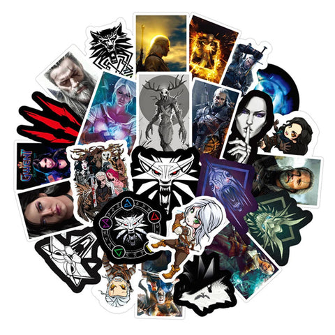 The Witcher Stickers