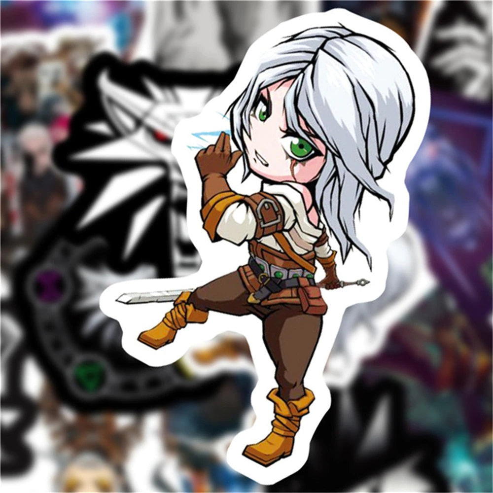The Witcher Stickers