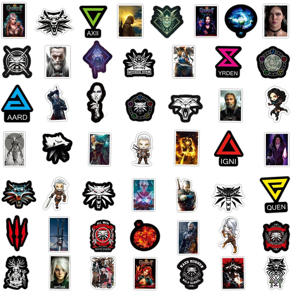 The Witcher Stickers