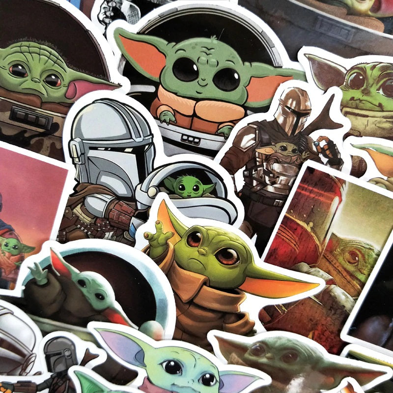 Yoda Baby Star Wars Stickers