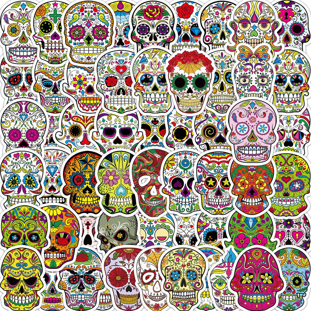Skull Dark Series Stickers