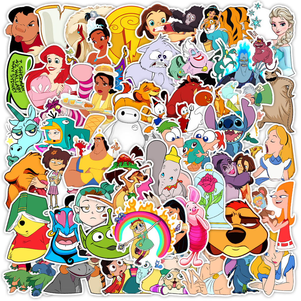 Blandet Disney Stickers