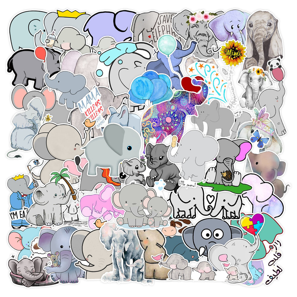 Elephant / Elefanter Stickers