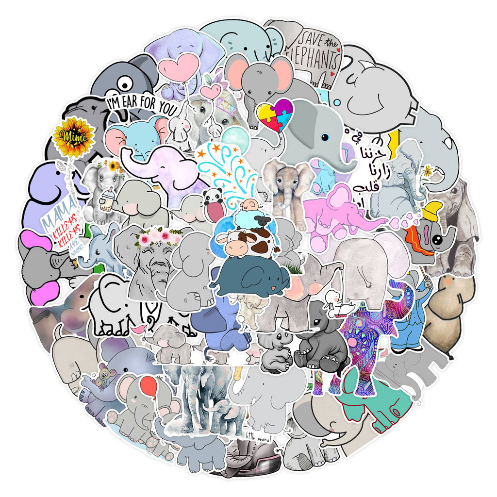Elephant / Elefanter Stickers