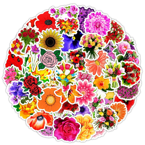 Plant Flowers Stickers