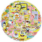SvampeBob Firkant Stickers