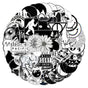 Graffiti Black & White Stickers