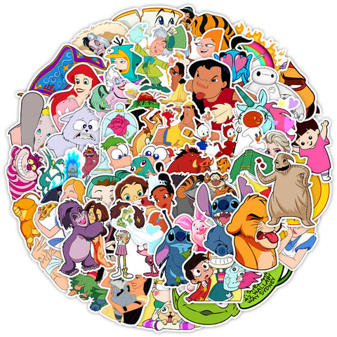 Blandet Disney Stickers