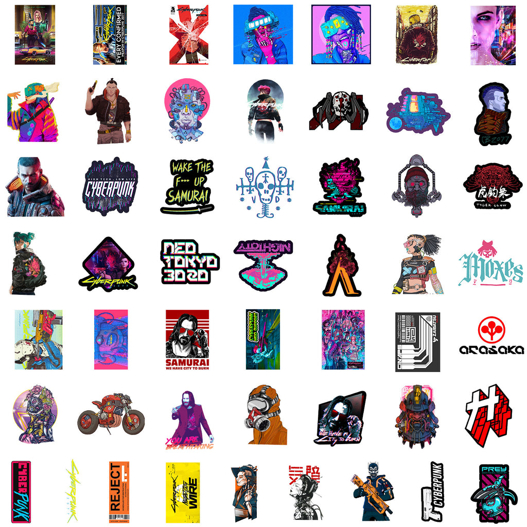 Cyberpunk 2077 Stickers