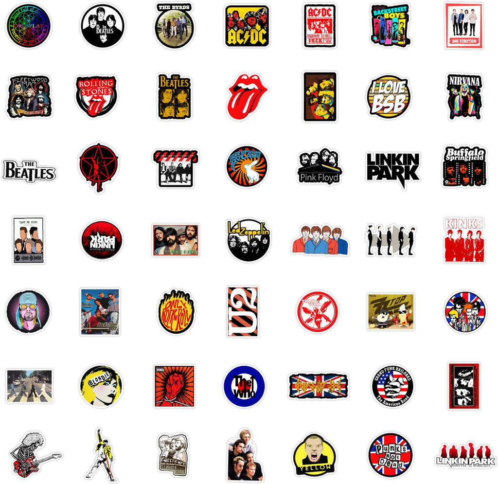 Punk/Rock Bands Stickers