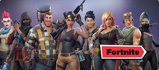 Fortnite Banner it-sticks.dk Stickers Klistermærker