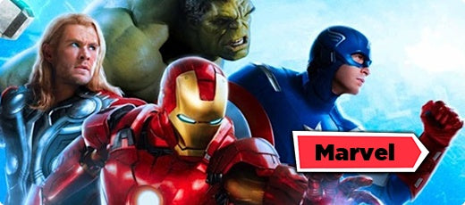 Marvel Banner it-sticks.dk Stickers Klistermærker