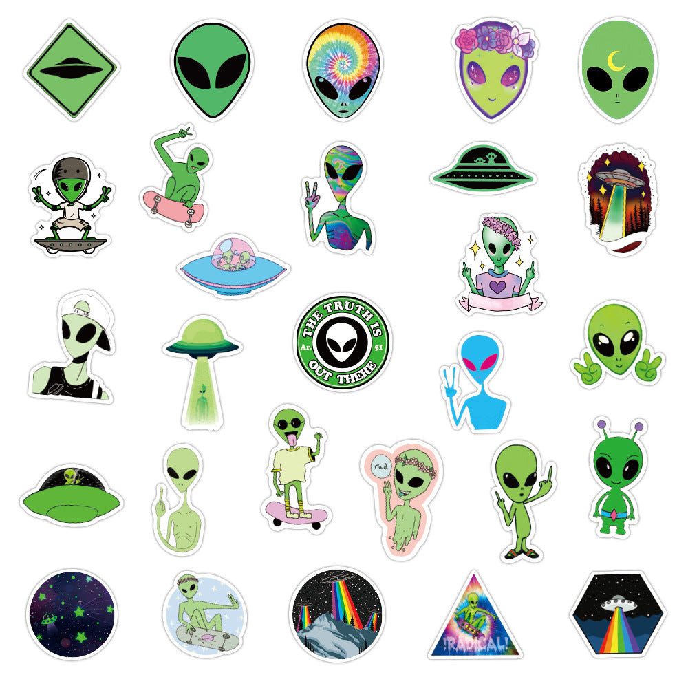 Alien/UFO Stickers