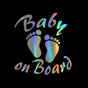 Baby On Board - Bil Sticker