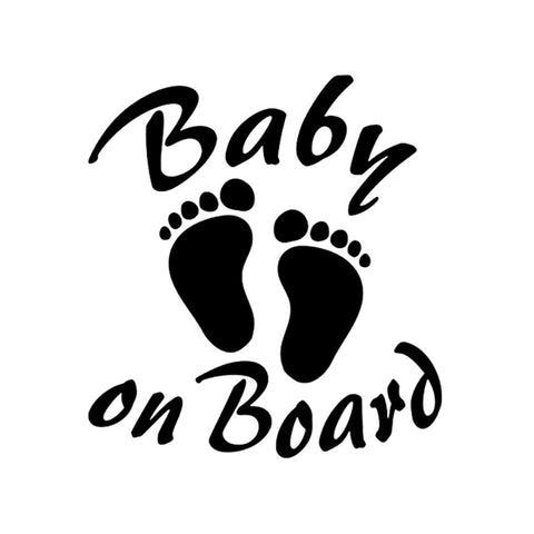 Baby On Board - Bil Sticker