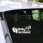 Baby On Board - Sutteflaske - Bil Sticker