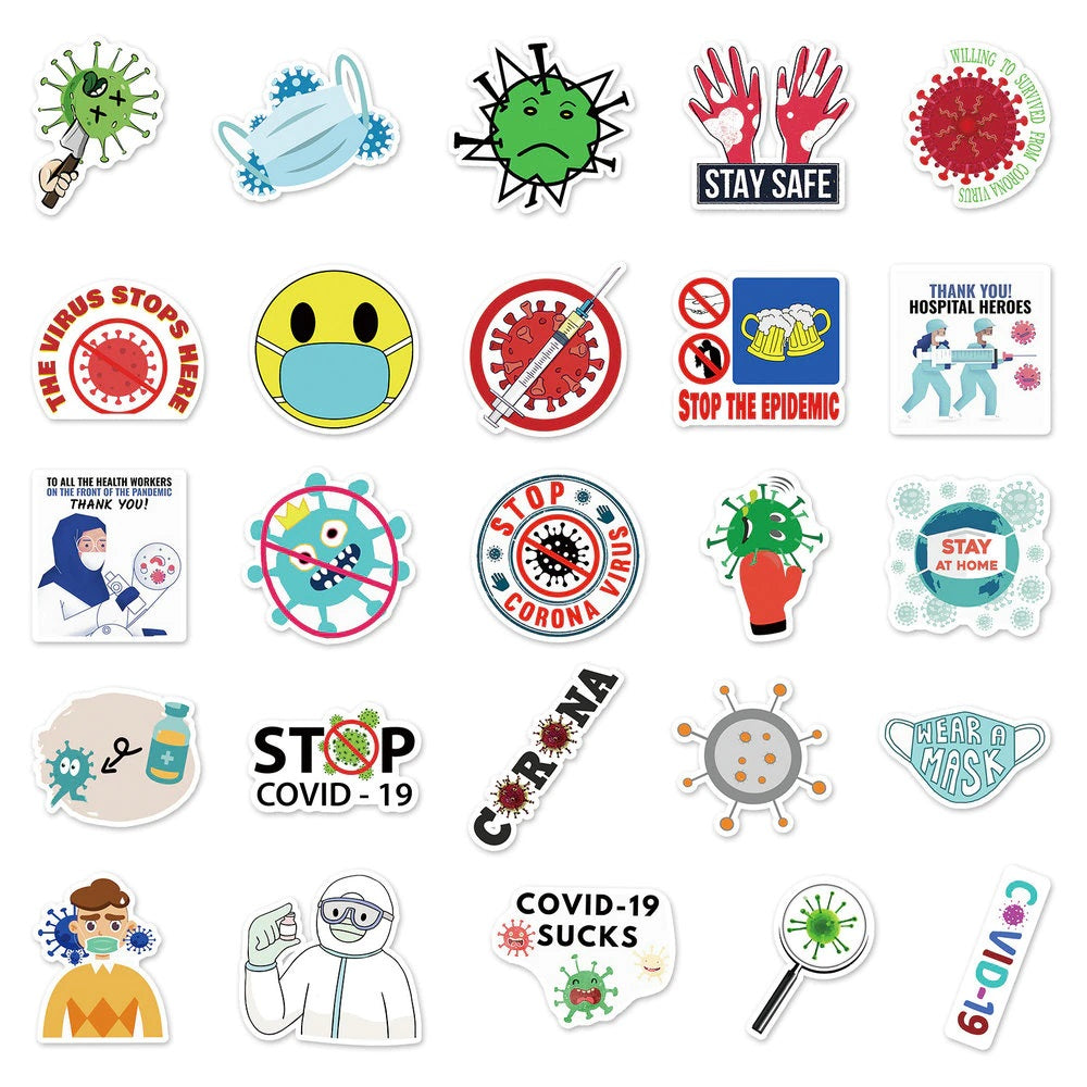 Covid-19 Stickers