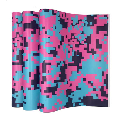 Digital Camouflage Vinyl Wrap - Pink