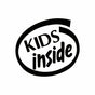 Kids Inside - Bil Sticker