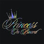 Princess On Board - Bil Sticker