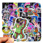 Psychedelic Astronaut Stickers