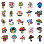Psychedelic Mushroom Stickers