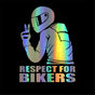 Respect Biker - Bil Sticker