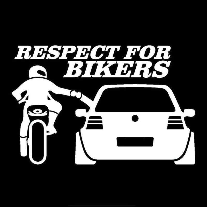 Respect For Bikers - Bil Sticker