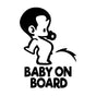 Tisse Baby On Board - Sutteflaske - Bil Sticker